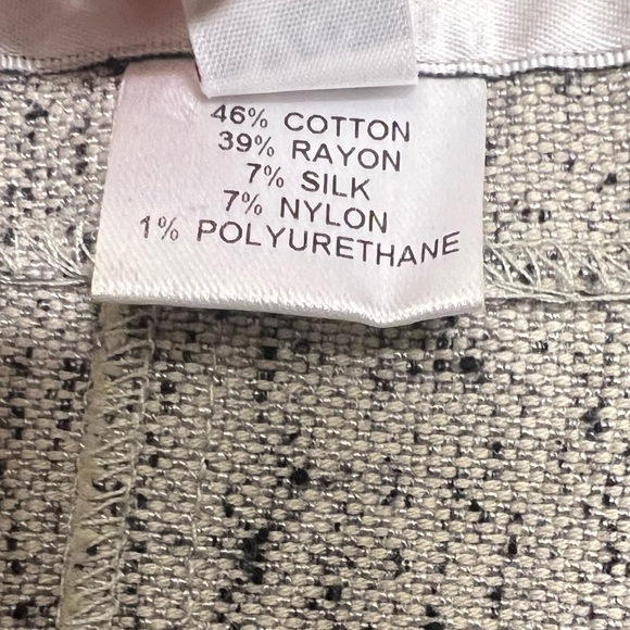 Emmelle Silk Fringe Blazer XS - Picture 3 of 10